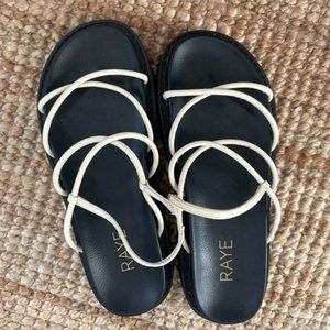 Raye Flair Sandal in Bone White